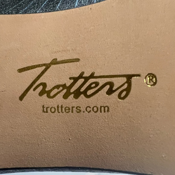 NWOB Trotters Ember Pointy Toe Chic Slip On Loafer Sz 11N Charcoal Gray summer - Picture 5 of 13